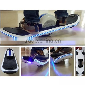 2016 China Factory electric one wheel electric scooter One Wheel Electric Skateboard LED Bluetooth