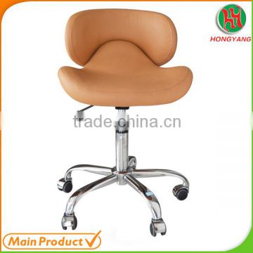 Orange Material Leather Master Chair ,Bar Stool,Barber Chair