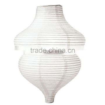15" WHITE Beehive Shaped Paper Lantern for Party Home & Wedding Decoration