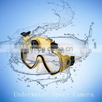 HD 720P Video Recorder Camera Scuba-Diving Mask Glasses Camera Underwater Up to 30M Sport Camera