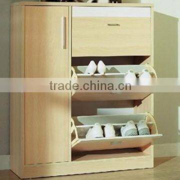 best price wooden shoe cabinet/shoe rack