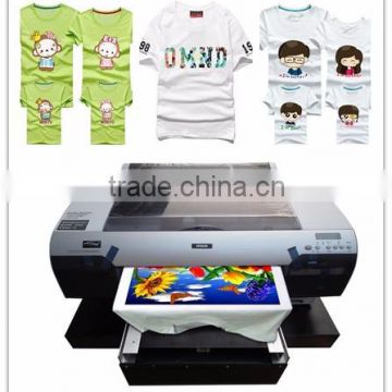 second hand flatbed cotton logo t-shirt printing machine