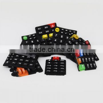High Quality Custom Silicon Button, Customized Rubber Button, Electronic Silicon Rubber Buttons