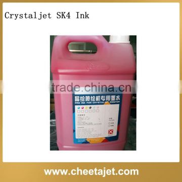 Hot sells wholesale price sk4 solvent inkjet ink for crystaljet cj6000 cj7000 printers