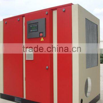 Air Compressor Manufacturer 185KW( 250HP 30.80/28.20/25.10m3/min 8/10/13bar) low noise screw air compressor . Noise: 76