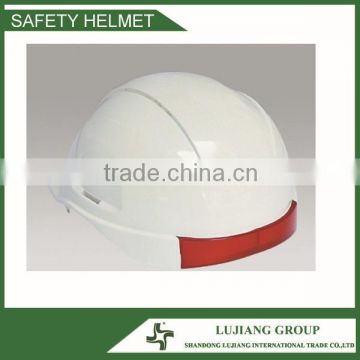 Best sell good quality white Helmet with Reflective Part