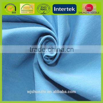 new Nylon cotton mixed fabric for clothes/Sky blue cotton nylon fabric/cotton nylon blend fabric