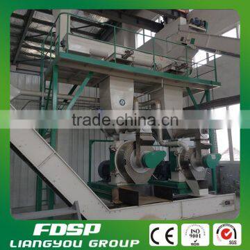 Easy Operation Diesel Engine Energy savingr wood pellet production line