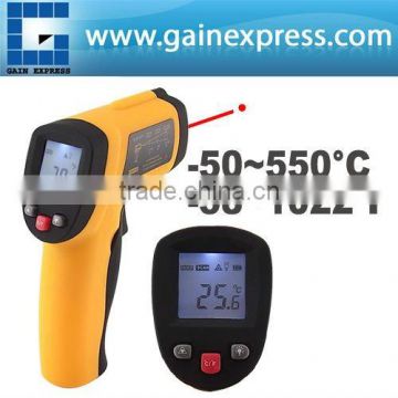 Digital Non-Contact IR Infrared Thermometer Digital 12:1 with Backlit -58-~1022 Degree F