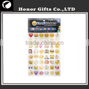 Most Popular Hot Sale Promotional Wholesale Emoji Stickers
