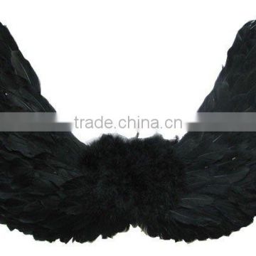 719094 BLACK ANGEL FEATHER WING