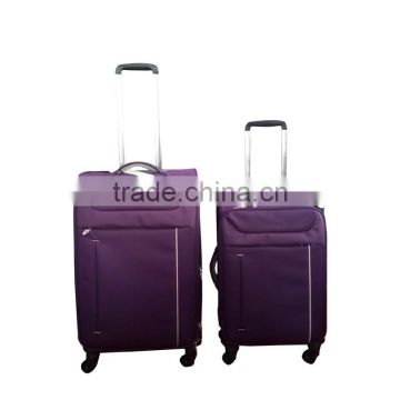 teenage blue light luggage set/light luggage light weight luggage