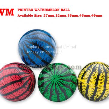 Watermelon bouncy ball, printing bouncing ball, promotion item