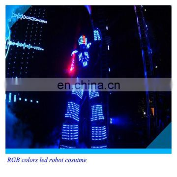 Party concert Dancing Robot LED robot clothing