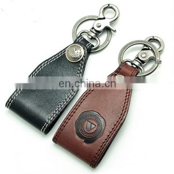 PROMOTIONAL FACTORY SALE VINTAGE STYLE KEYCHAIN LEATHER