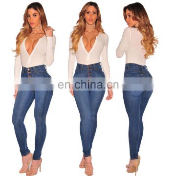 DiZNEW Wholesale Brazil New Fashion Custom Women high waist jeans