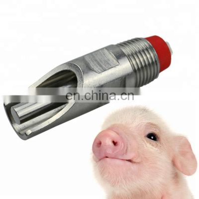 Stainless Steel Pig Drinking Nipple Drinkers for pig farm equipment
