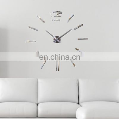 K&B 2021 new design modern cheap high quality popular EVA+Acrylic diy digital wall clock