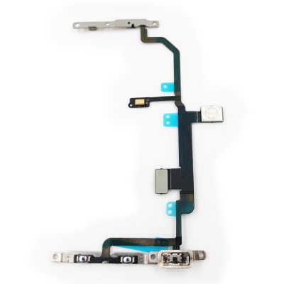 For iPhone 8 Plus Flex Cable Volume&Power Button Switch ON/OFF  with Metal Cell Phone Spare Parts