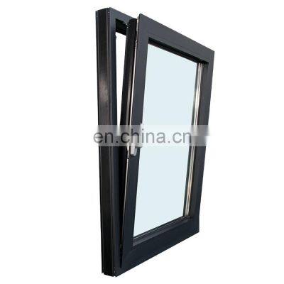 AS2047 label Sound insulation bullet proof double glazed aluminium tilt&turn window