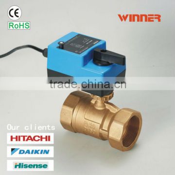 quickly running DC electric water diverter valve