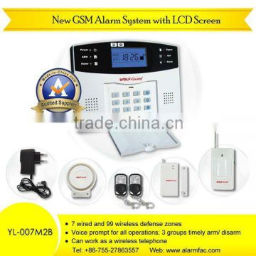 Hot sale OEM/ODM Business/Home alarm Wireless alarm YL-007M2B