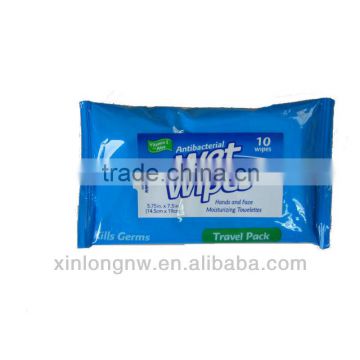 wet wipes (kill germs)