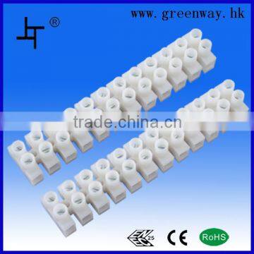 Polyamide 66/94-V2 grade terminal block