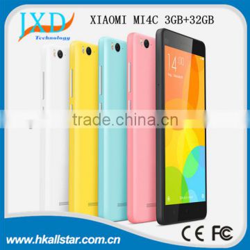 Xiaomi Mi4c Mi 4c Mobile Phone Snapdragon 808 Hexa Core 5.0 inch 1920X1080P 3GB RAM 32GB ROM 13MP 3080mAh IR FDD-LTE