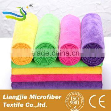 Cheap terry cloth microfiber fabric Suede Fabric towel 30*70cm