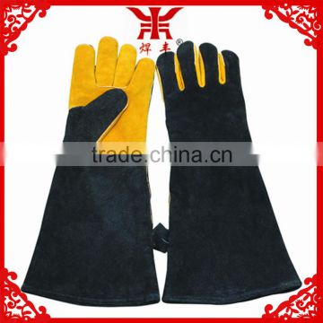 different types cow leather protection welding gloves