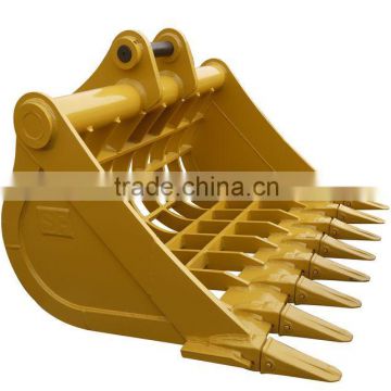 Good quality Excavator Rock Skeleton bucket made in China but western quality