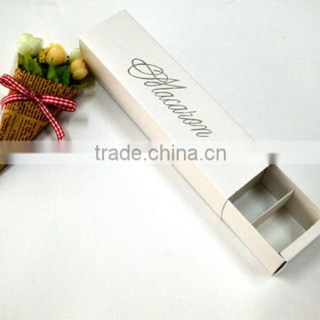 Hot sale cheap cake boxes,customized design paper gift box MACARON BOX handmade