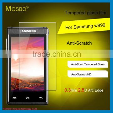 Tempered Glass Screen Protector For Samsung Galaxy W999 Anti-Explosion 9H 0.33mm For Samsung Galaxy W999