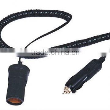 plug in car cigarette lighter port extension
