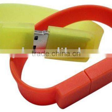 Silicone USB wristband