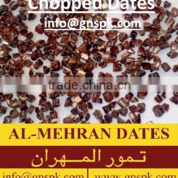 Chopped Dates Rice Flour Rolled Dates in 8-10mm size HACCP KOSHER Certified by GNS Pakistan
