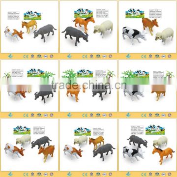 Cute Animal Toys Plastic Toy Horse Farm Set Animal Set