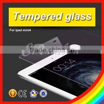 2016 Hot new products for ipad mini 4 tempered glass protector Paypal accept