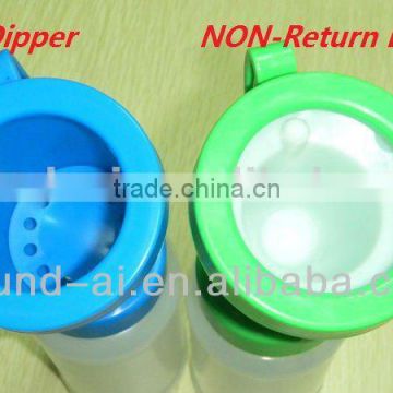 Plastic NON- RutunTeat Dip Cup - 300ml Green Dipper Cup