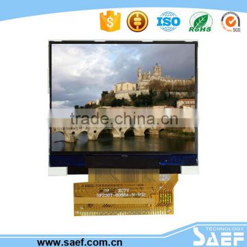 China supplier White LED backlight 2.3 inch TFT LCD display without TP in LCD module