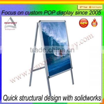 custom poster board stands display stand