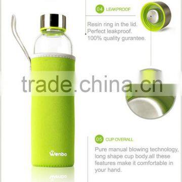 portable drinking water glass