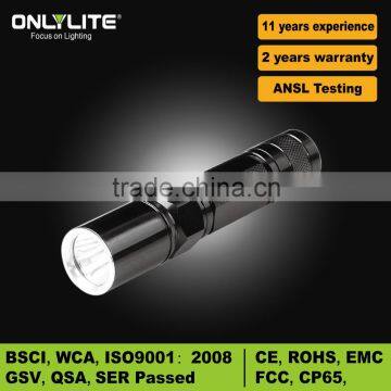 2015 new design high power 5W LED Aluminum Torch for Rechargeable