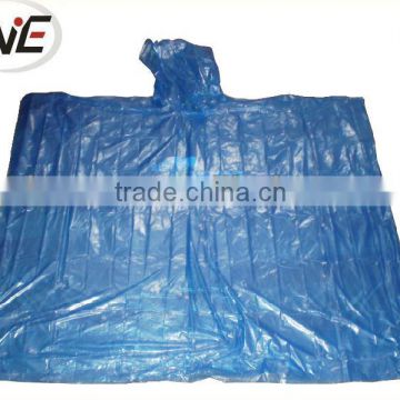 Disposable Plastic Raincoat, Disposable waterproof Poncho