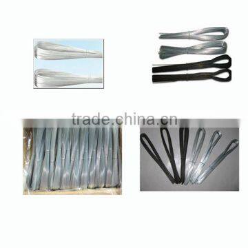 china factory high quality galvanized/ pvc U Type tie wire /Binding Wire