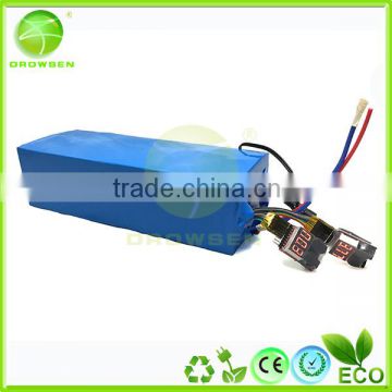 Rechargeable 13S6P 48V 12Ah Lithium Battery for Electric Bike