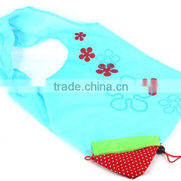 colorful strawberry foldable shopping bag