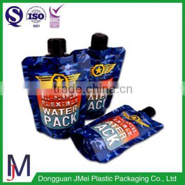 wholesale blank promotional products sport joyshaker soft drink bottle spout pouch