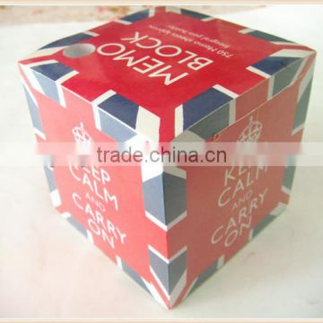 Factory supply wooden pallet memo cube